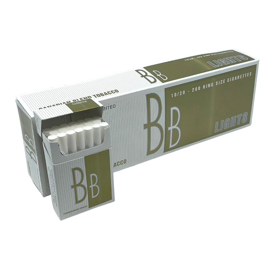 BB Lights King Size Cigarettes