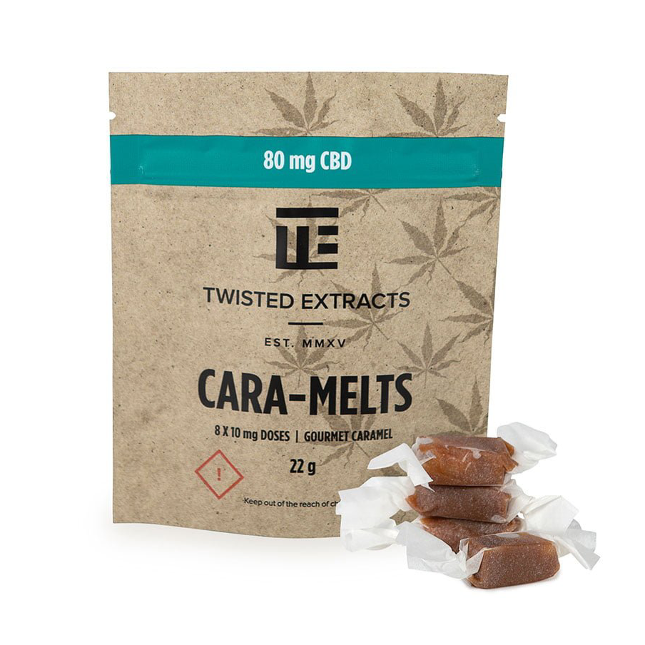 Twisted Extracts Cara-melts CBD 80mg