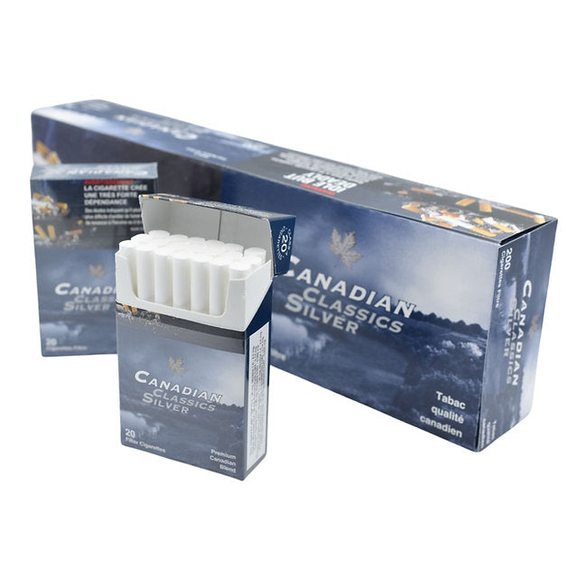 Canadian Classics Silver King Size Cigarettes