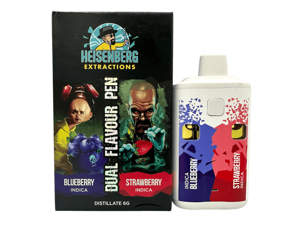 Heisenberg Extractions Dual Chamber THC Vape 3g+3g
