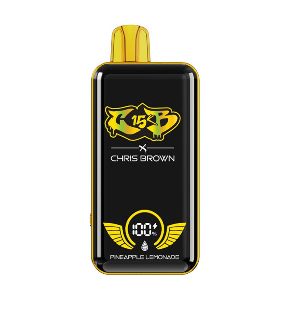 Chris Brown Disposable Vape - 15K - Pineapple Lemonade