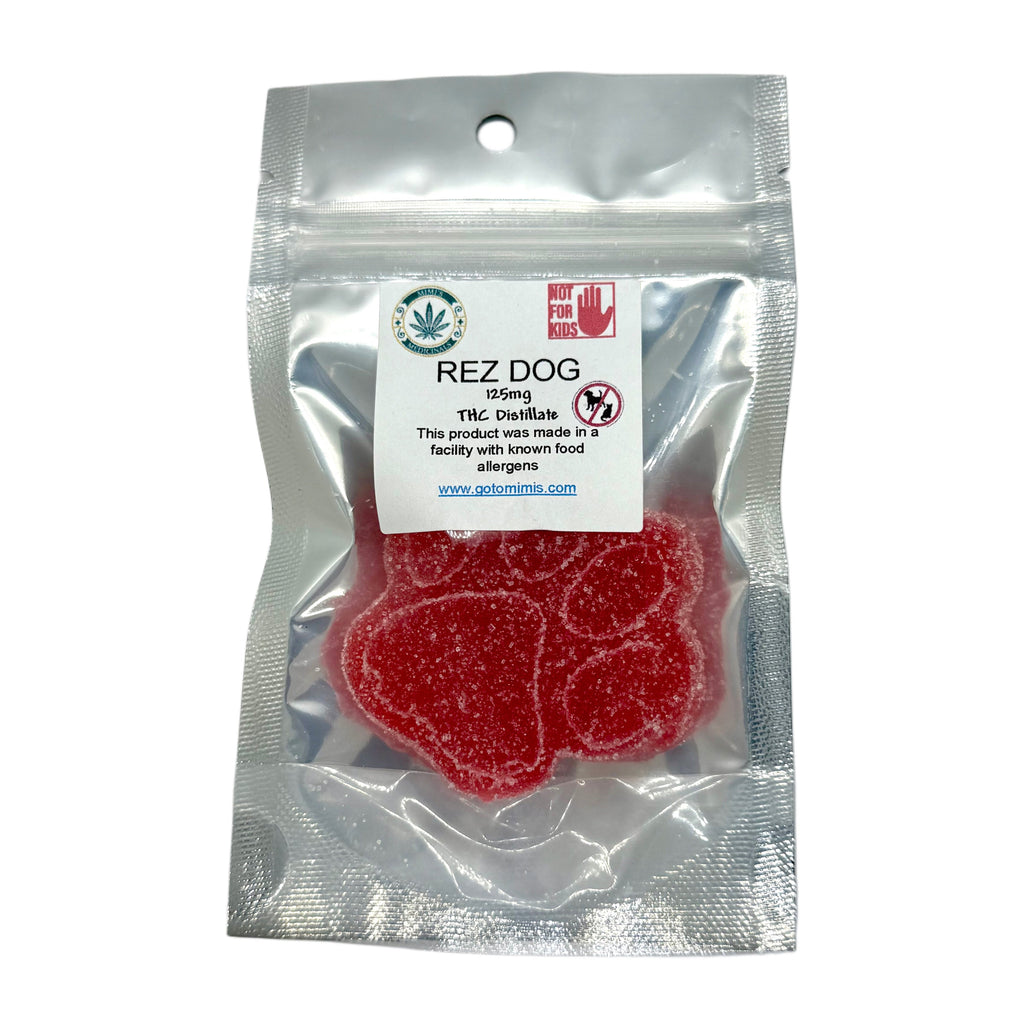 Mimi’s THC Rez Dog 125mg - Indica