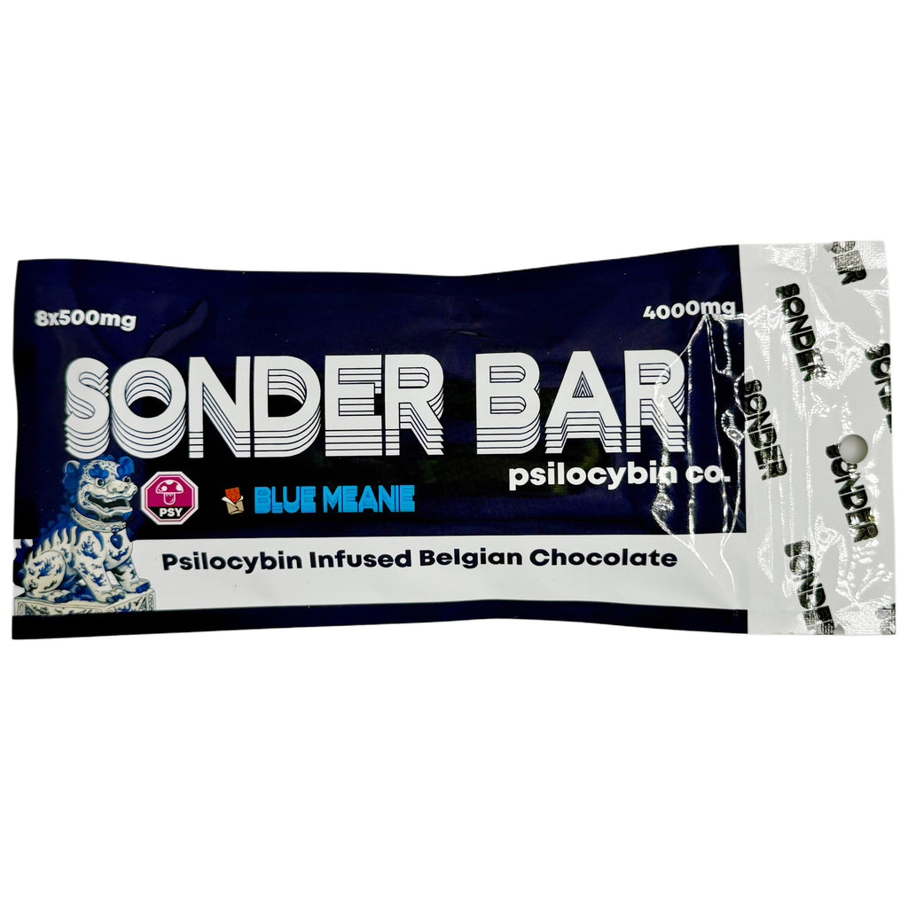 Sonder Bar Psilocybin Mushroom Chocolate Bar 4000mg - Blue Meanies