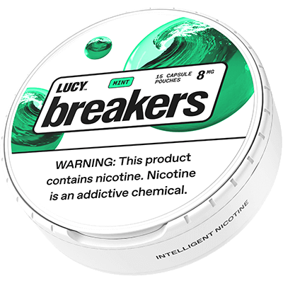Lucy Breakers Nicotine Pouches 8mg - Mint