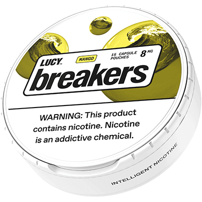 Lucy Breakers Nicotine Pouches 8mg - Mango