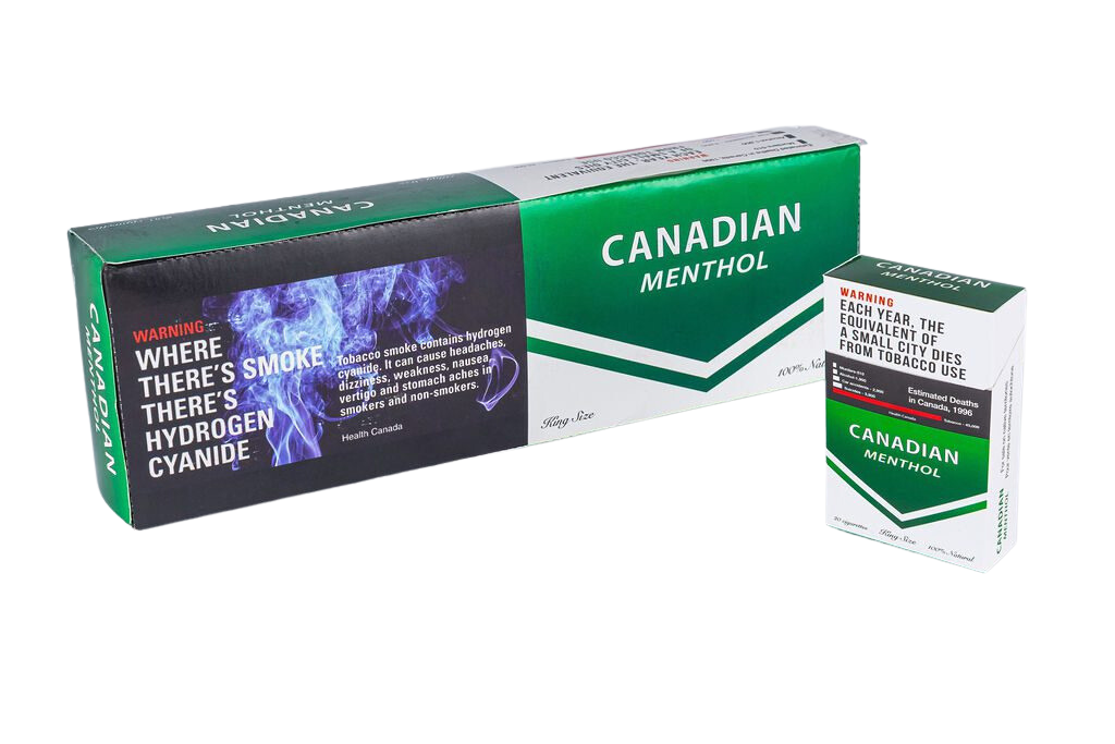 Canadian Menthol King Size Cigarettes