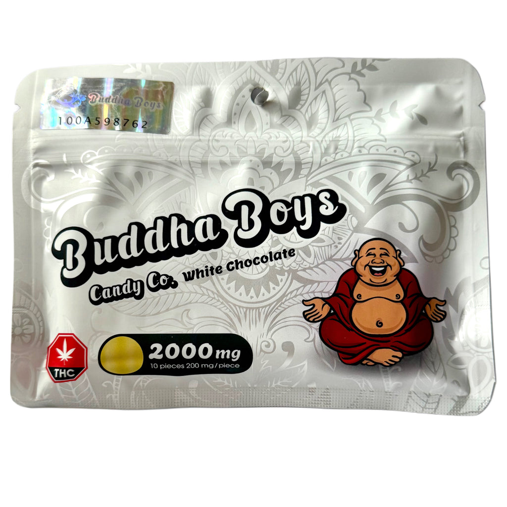 Buddha Boys THC Chocolate Bar 2000mg - White Chocolate