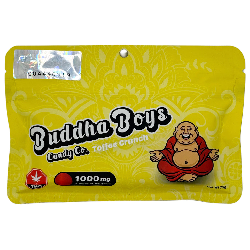 Buddha Boys THC Chocolate Bar 1000mg - Toffee Crunch