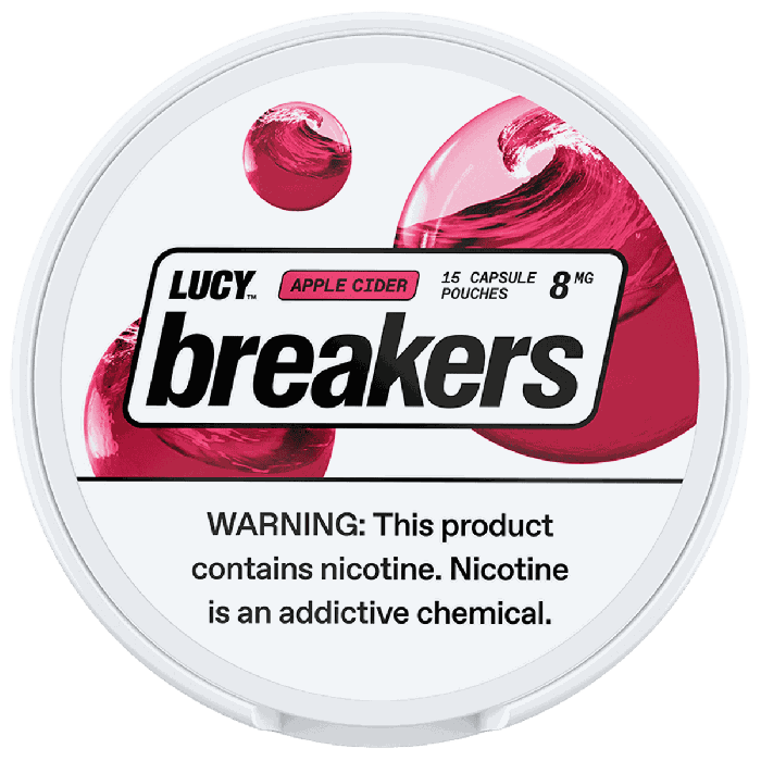 Lucy Breakers Nicotine Pouches 8mg - Apple Cider