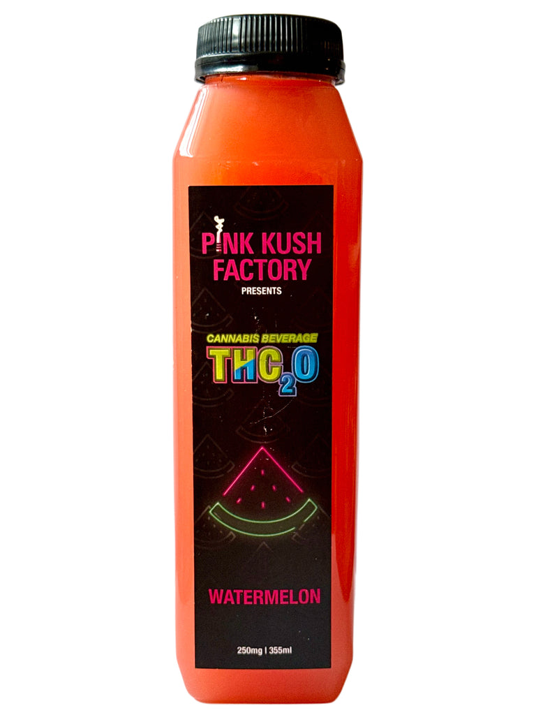 Pink Kush Factory Cannabis THC²0 Drink 250mg - Watermelon