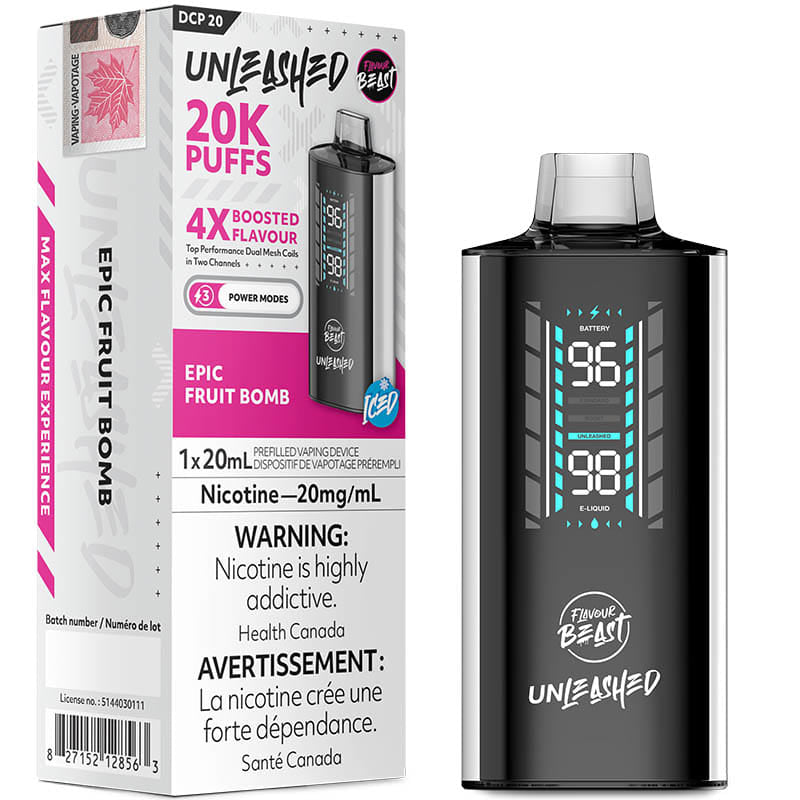 Flavour Beast Unleashed Disposable Vape - 20K - Epic Fruit Bomb