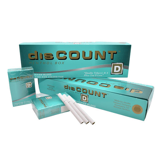 Discount Menthol King Size Cigarettes